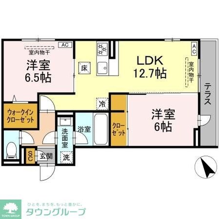 Centraleの物件間取画像